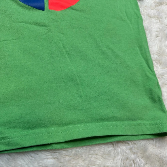 Under Armour T-Shirt Soccer Ball Graphic Green Size 6 - Picture 2 of 16